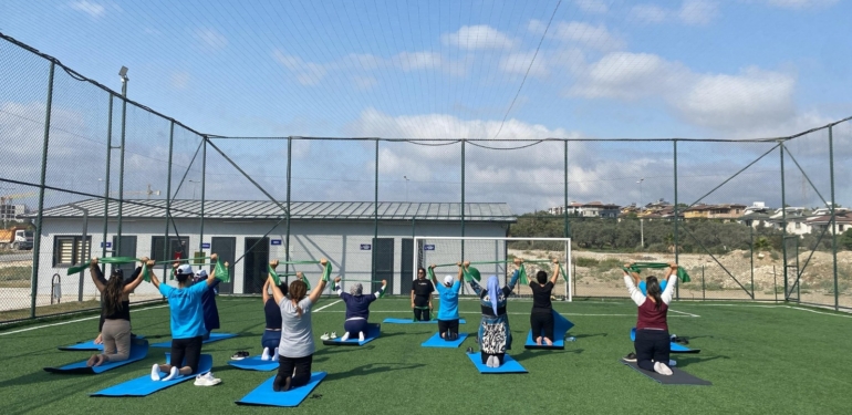 Yaz Spor Kursları Yoğun Katılımla Devam Ediyor