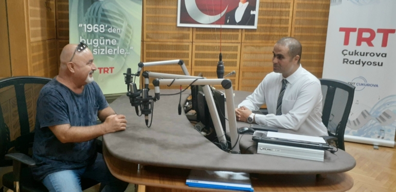 Prof. Dr. Cereci, TRT’de Hatay’ın Kültürel Varlığını Anlattı