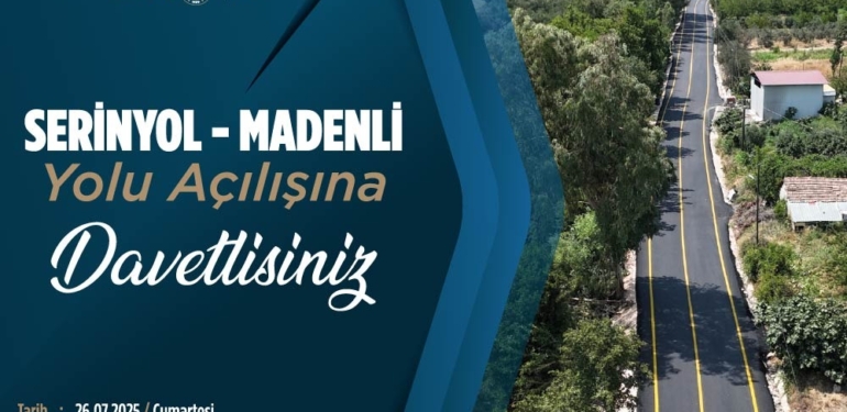 HBB’den Serinyol-Madenli Yolunun Açılışına Davet