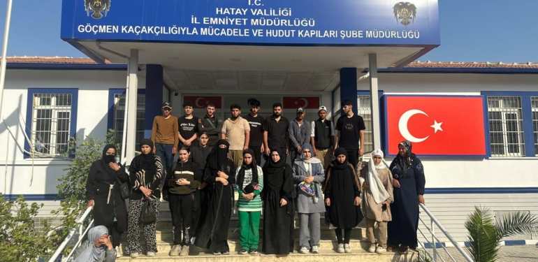 Antakya’da 24 Kaçak Göçmen Yakalandı!