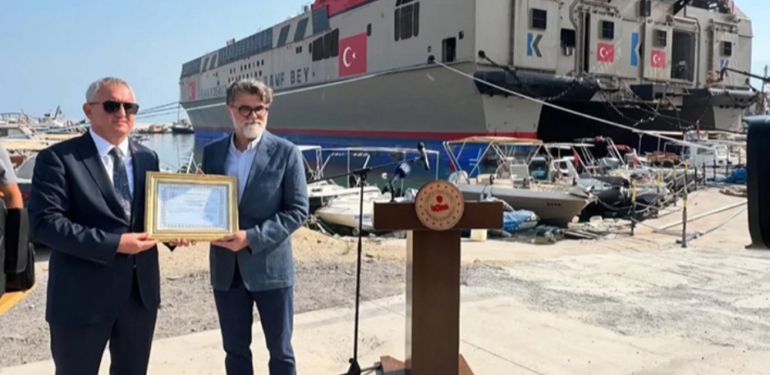 Rauf Bey Gemisi, İskenderun’daki Görevini Tamamladı
