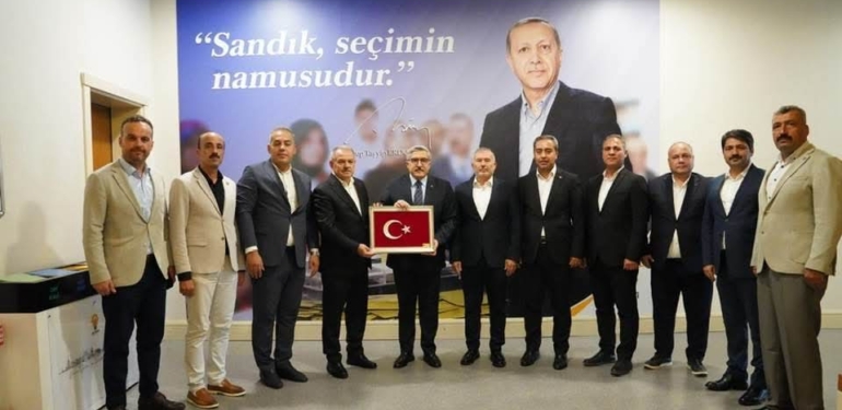 Memur-Sen Hatay’dan Hüseyin Yayman’a Hayırlı Olsun Ziyareti