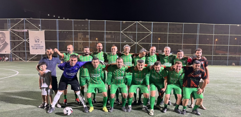 Erhan Aksay Futbol Turnuvasında Final Heyecanı : Defne Veteranlar-Bayırspor