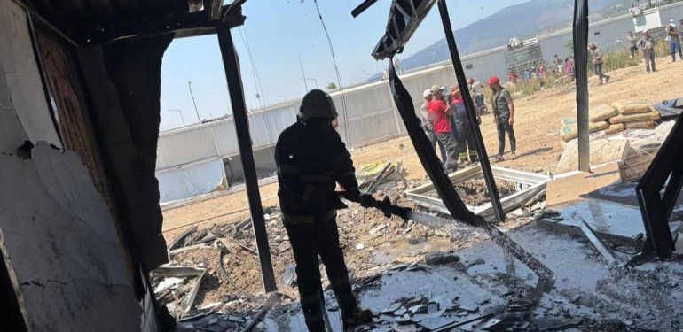 Ovakent’te Konteyner Yangını!