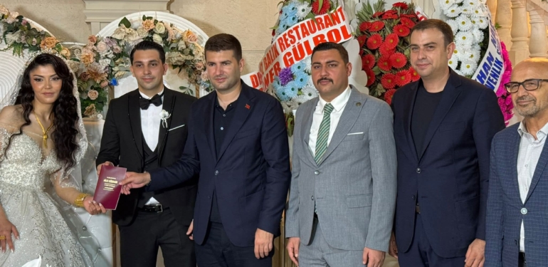 Ülkü Ocakları Ailesinde Düğün Coşkusu