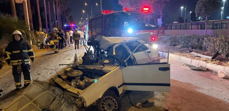 İskenderun’da Trafik Kazası : 4 Yaralı