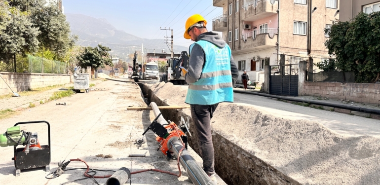 Payas İçme Suyu Deposunda Çalışmalar Tamamlandı