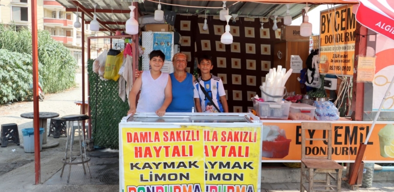 Samandağ’da Serin Bir Mola: Bay Cemil Dondurma