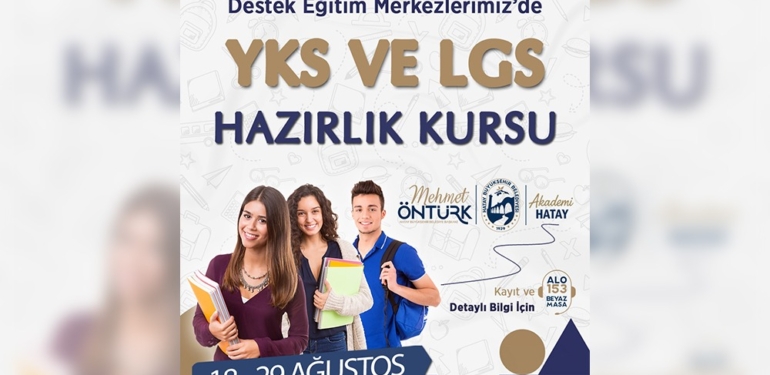 Ücretsiz YKS ve LGS Kursları İçin Kayıtlar Başladı