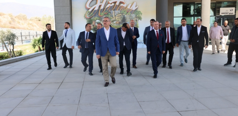 Hakkari AK Parti Heyetinden HBB’ye Ziyaret