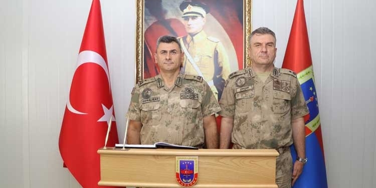 Hatay’ın Yeni Komutanı, Mevkidaşlarını Ağırladı