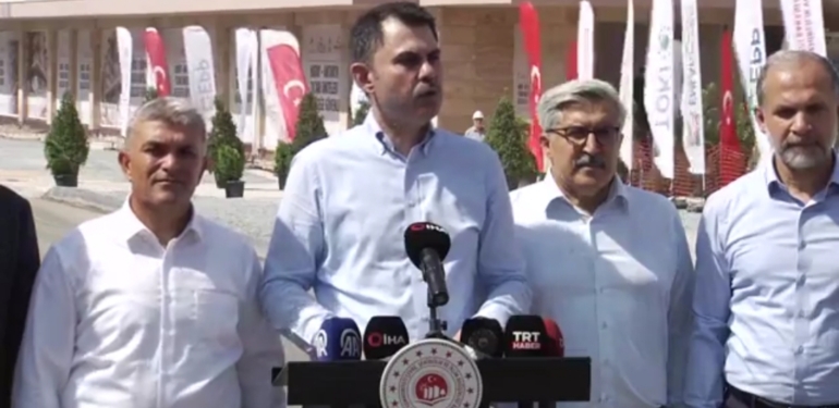 Bakan Kurum “Önceliğimiz, Yaşanabilir Şehirler”