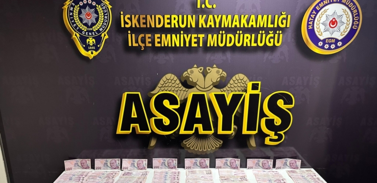 İskenderun’da Kumarhane Baskını : 46 Bin TL Ceza