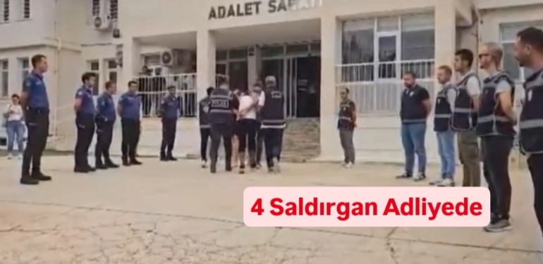 Bıçaklı Saldırganlar Adliyeye Sevkedildi