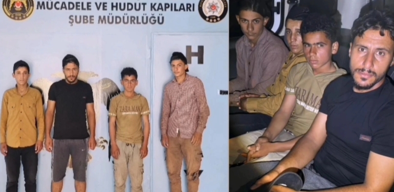 Antakya-Belen Yolunda 4 Kaçak Göçmen Yakalandı!