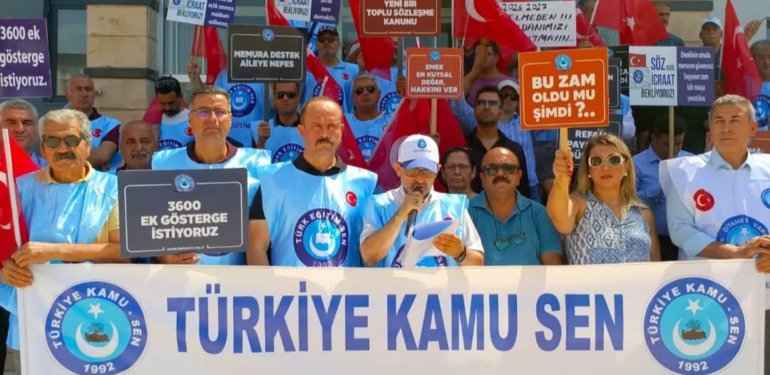 Sendikalar Ortak İş Bırakma Eyleminde Seslerini Yükseltti