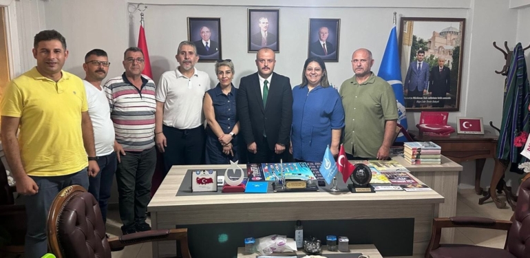 TÜRKAV Hatay’dan Başkan Çelik’e Ziyaret