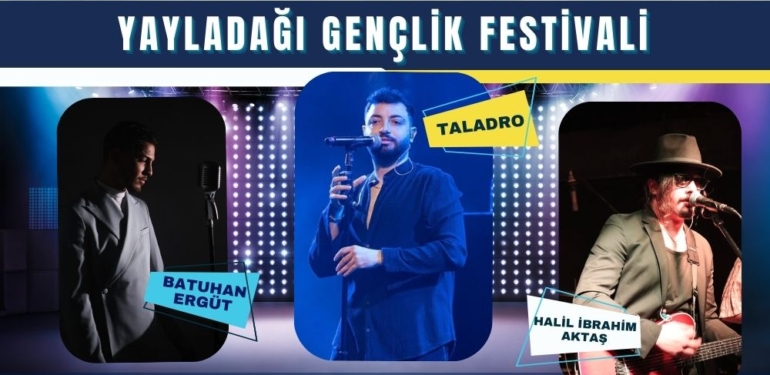 Yayladağı’nda Gençler Rapçi Taladro’yla Coşacak