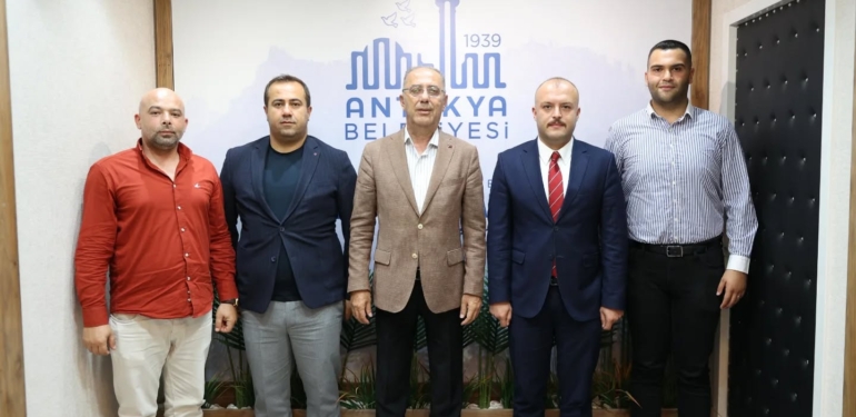 Başkan Çelik’ten Antakya Belediye Başkanı Yapar’a Ziyaret