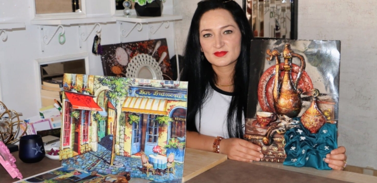 Azade Dönmez’den Kat’ı Sanatına Hayat Veren Dokunuşlar