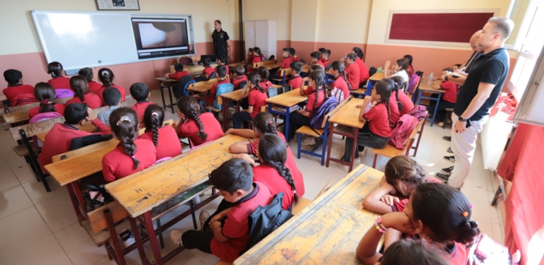 Öğrencilere Kuraklık ve Su Tasarrufu Eğitimi Verildi