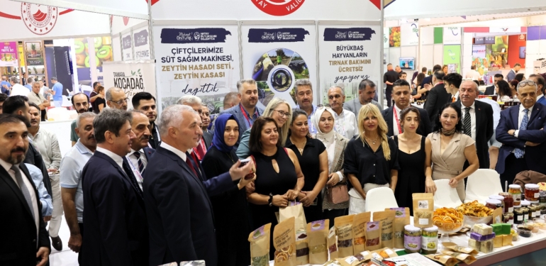 İnterfresh Eurasia Fuarı’a Hatay da Katıldı