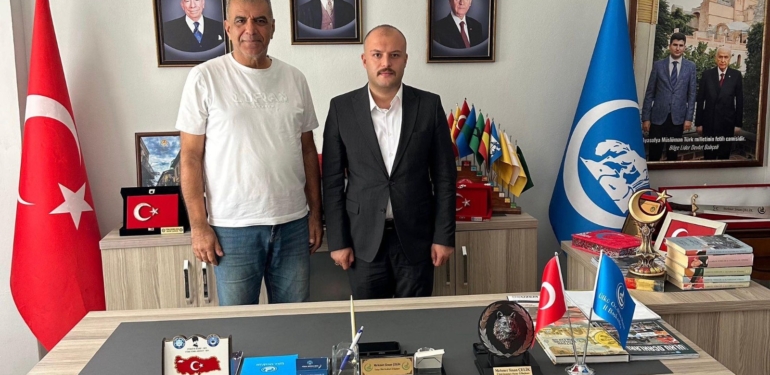 Fevzi Altay’dan Ülkü Ocakları İl Başkanı Çelik’e Ziyaret