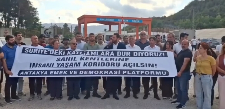 Yayladağı Sınırında Alevi Soykırımı Protestosu!