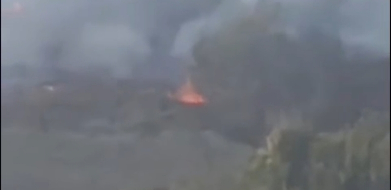 Samandağ Kurtderesi Mahallesi’nde Şimdi de Yangın Paniği