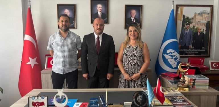 Türk Büro-Sen’den Ülkü Ocakları İl Başkanı Çelik’e Ziyaret