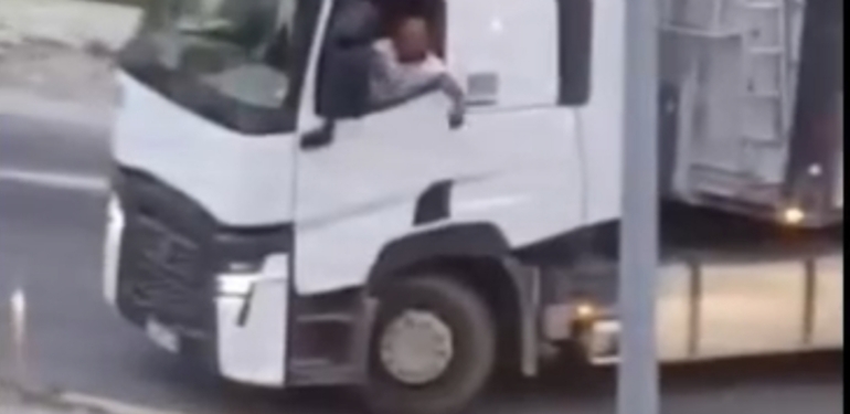 Tır Şoföründen Skandal Sözler!