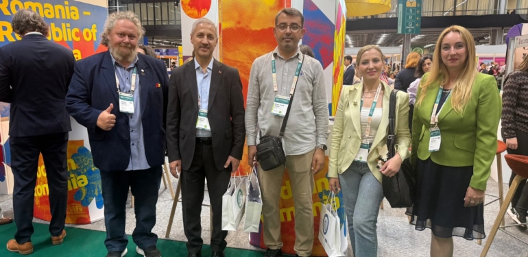 Hatay MKÜ, EAIE Konferansında Türkiye’yi Temsil Etti