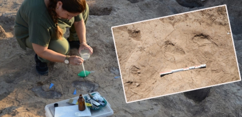 7 Bin Yıllık Ayak İzleri Bulundu!