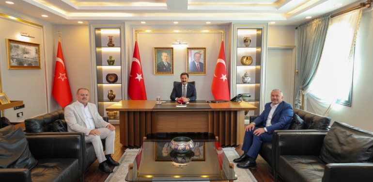 Memur-Sen Hatay’dan Vali Masatlı’ya Ziyaret