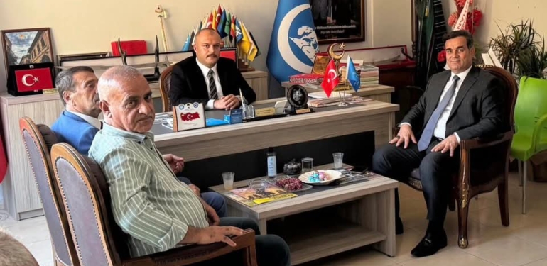 Mehmet Deli’den Hatay Ülkü Ocakları’na Ziyaret