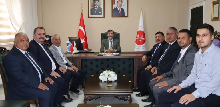 Diyanet Birlik-Sen’den İl Müftüsü Mevlüt Topçu’ya Ziyaret