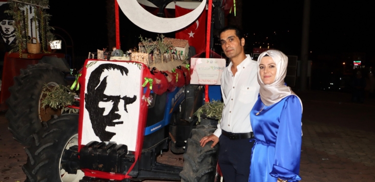 Traktör Süsleme Yarışmasında Taht Yine Kocaman’ın!