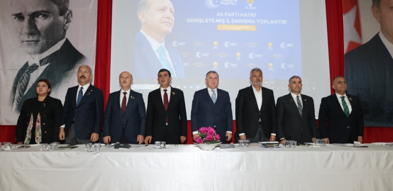 Hatay Dayanışma Meclisi Toplantısı Yapıldı