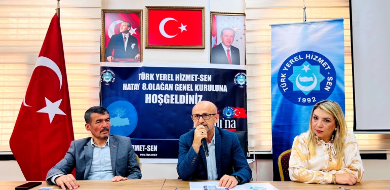 Ferdi Ölmez, Türk Yerel Hizmet-Sen Hatay Şube Başkanlığına Seçildi