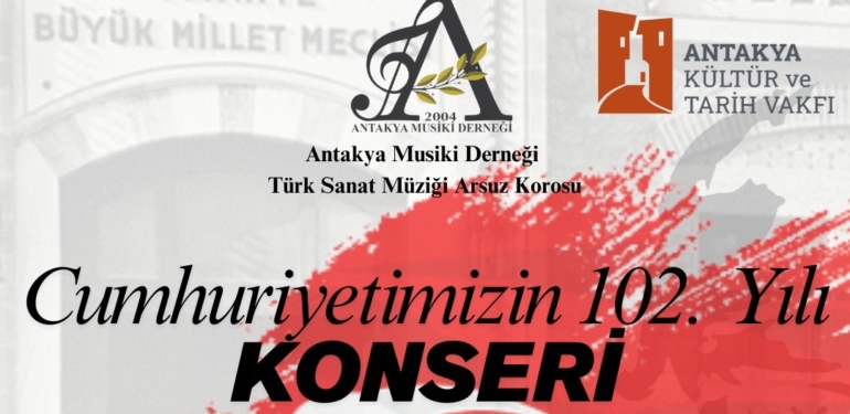 Cumhuriyetimizin 102. Yılı Coşkulu Bir Konserle Kutlanacak