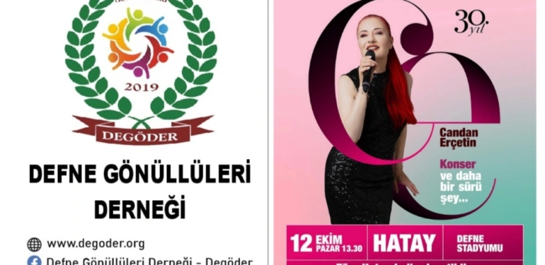 Candan Erçetin’den 30. Yıl Konseri Bu Kez Hatay’da!