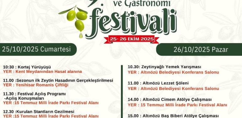 Altınözü’nde Festival Coşkusu Başlıyor