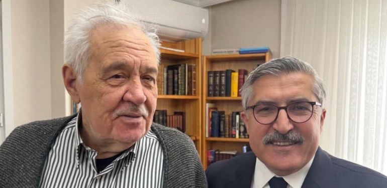 Hüseyin Yayman’dan İlber Ortaylı’ya Ziyaret