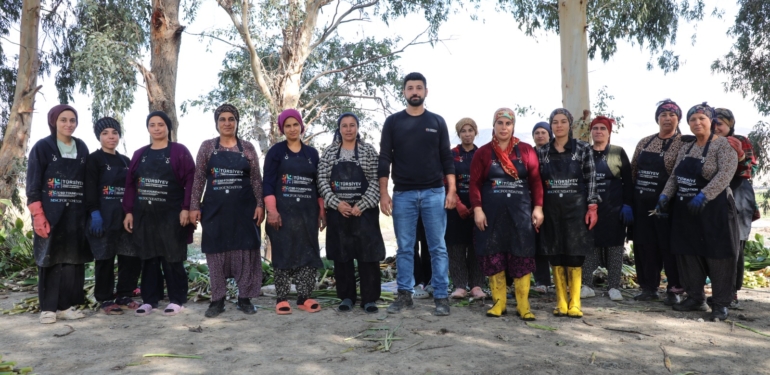 Gölbaşı Gölünde Su Sümbülleri Ekonomiye Kazandırılıyor