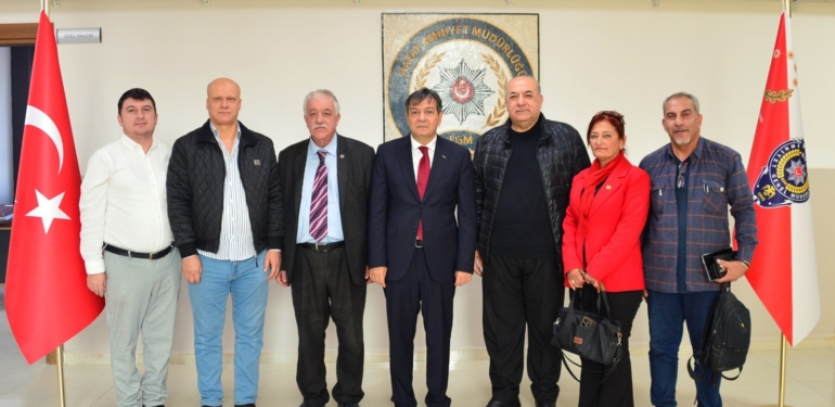 TGC Hatay İl Temsilciliğinden Emniyet Müdürü Yılmaz’a Ziyaret