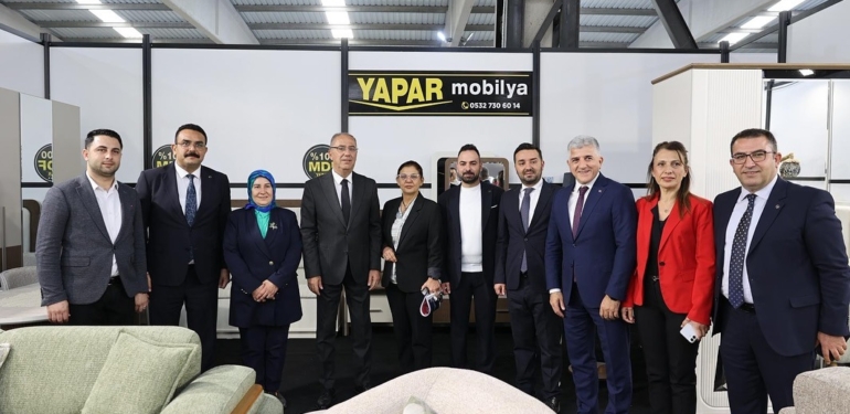4. Mobilya Fuarı Ziyaretçi Akınına Uğradı