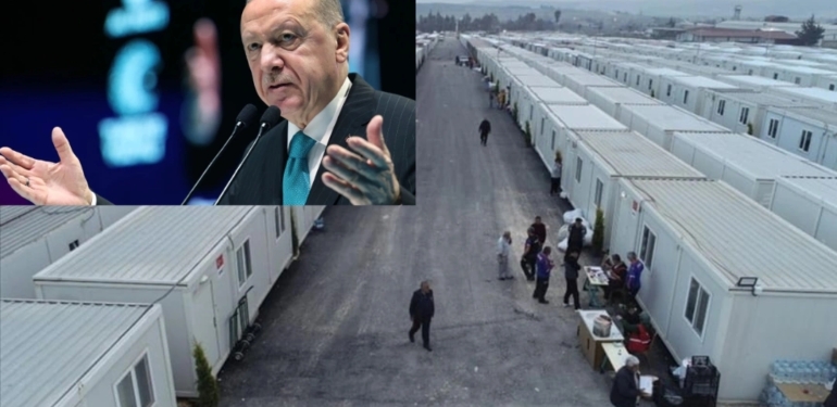 Deprem Bölgesindeki Konteynerler Gazze İçin Gönderilecek