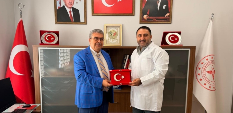 İl Sağlık Müdürü Sönmez’den Başhekim Kavvasoğlu’na Ziyaret