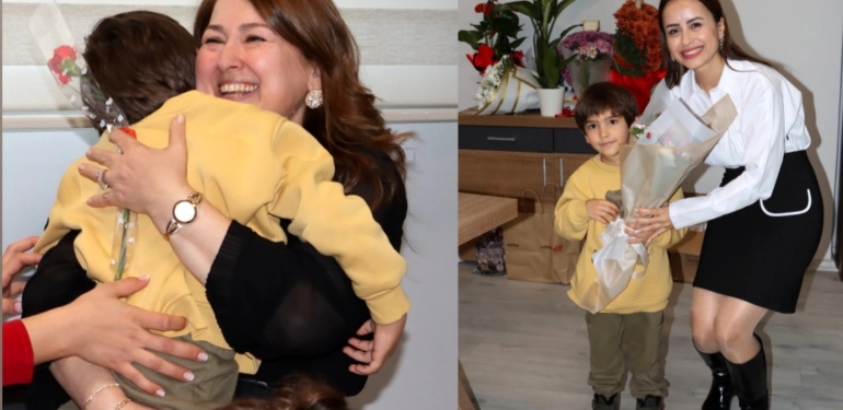 Ecemsu Anaokulunda Velilerden Öğretmenlere Özel Kutlama