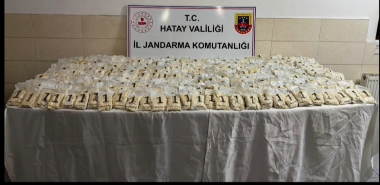 Altınözü’nde 625 Bin Adet Captagon Ele Geçirildi